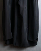 "TOSSARI" Shiny hidden zipper design tailored jacket