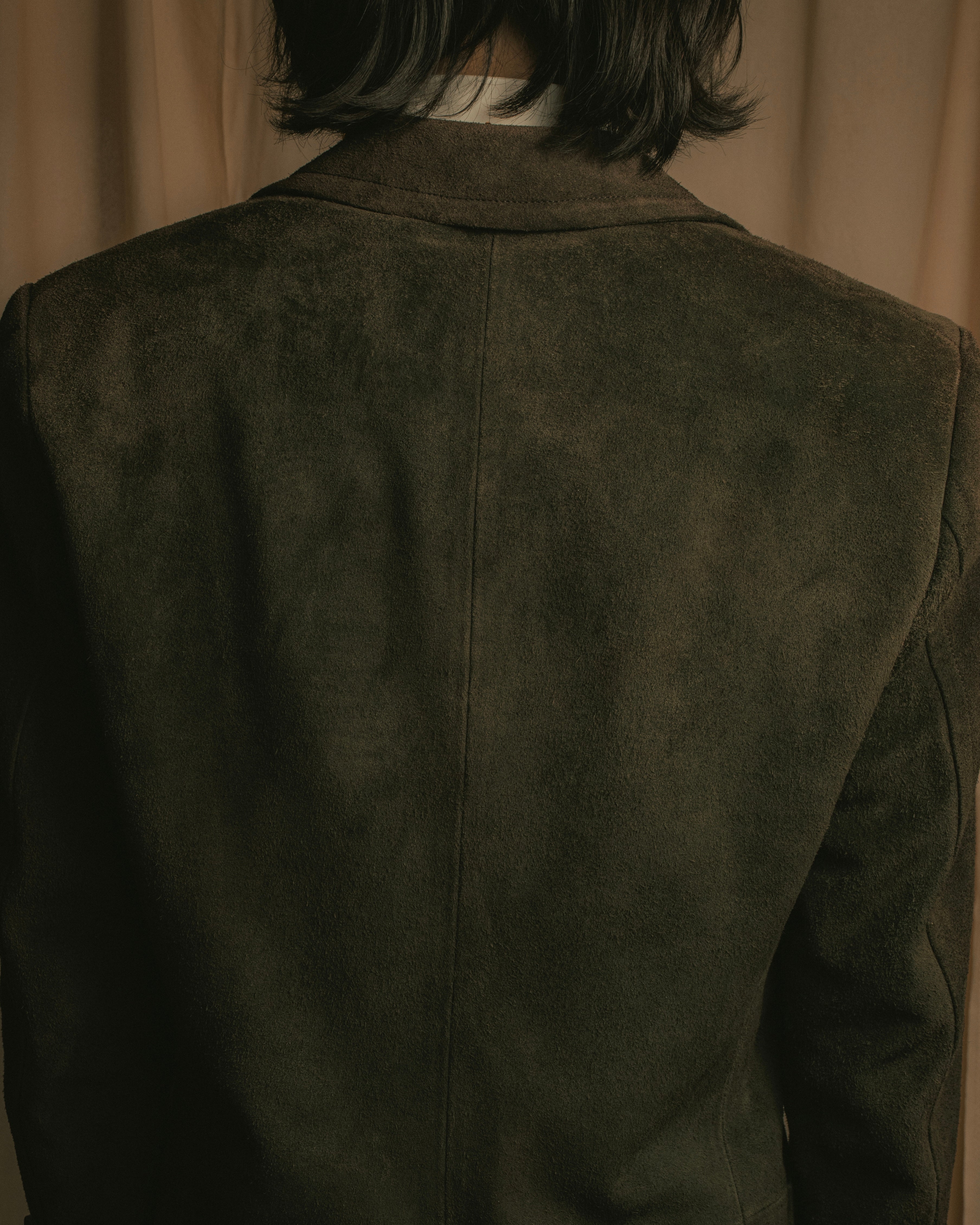-SPECIAL- "GUCCI" 90’s Tom ford design suede tailored jacket