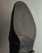 “Burberry London” 00’s-10’s Black leather penny loafers