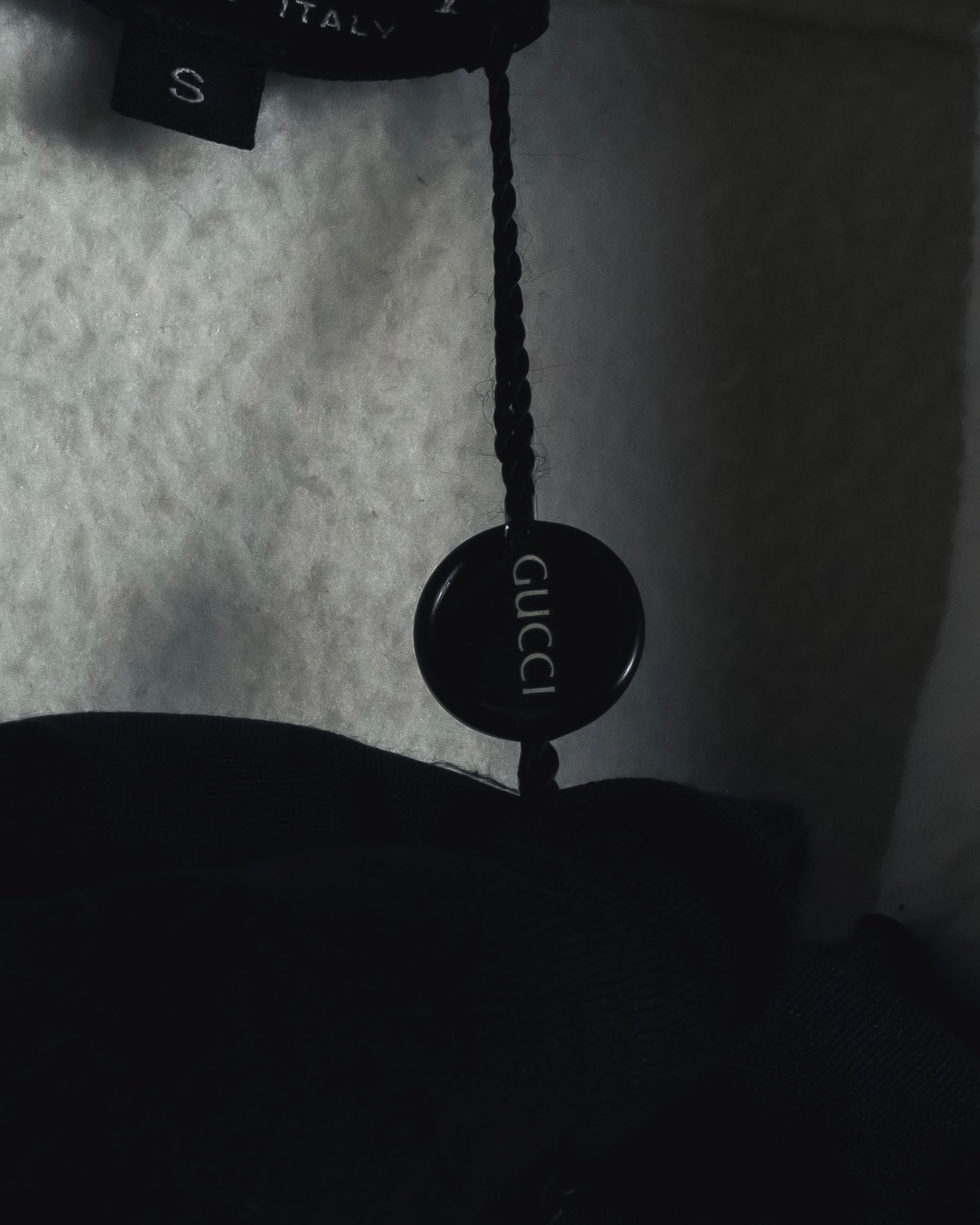 "GUCCI" 90’s-00’s Minimal fleece gold buttons jacket