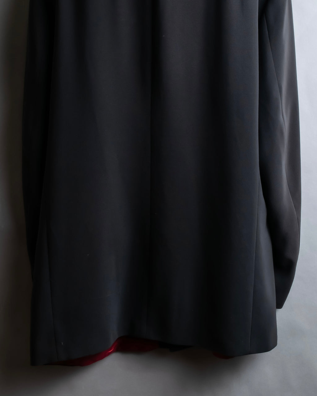 "TOSSARI" Shiny hidden zipper design tailored jacket