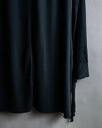 "JUNIOR GAULTIER" Sheer layered tie detail dress