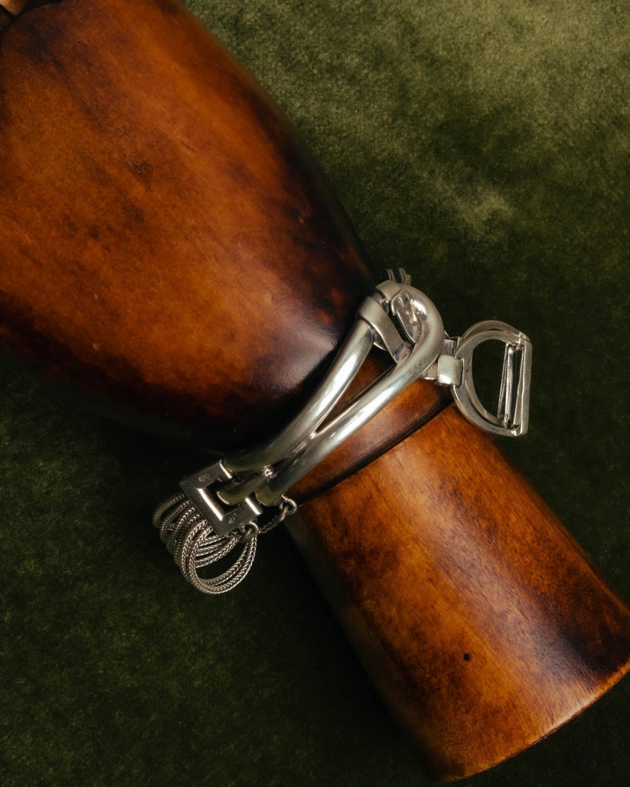 -SPECIAL- “HERMÈS” 70’s-90’s Étrier multi chain bracelet