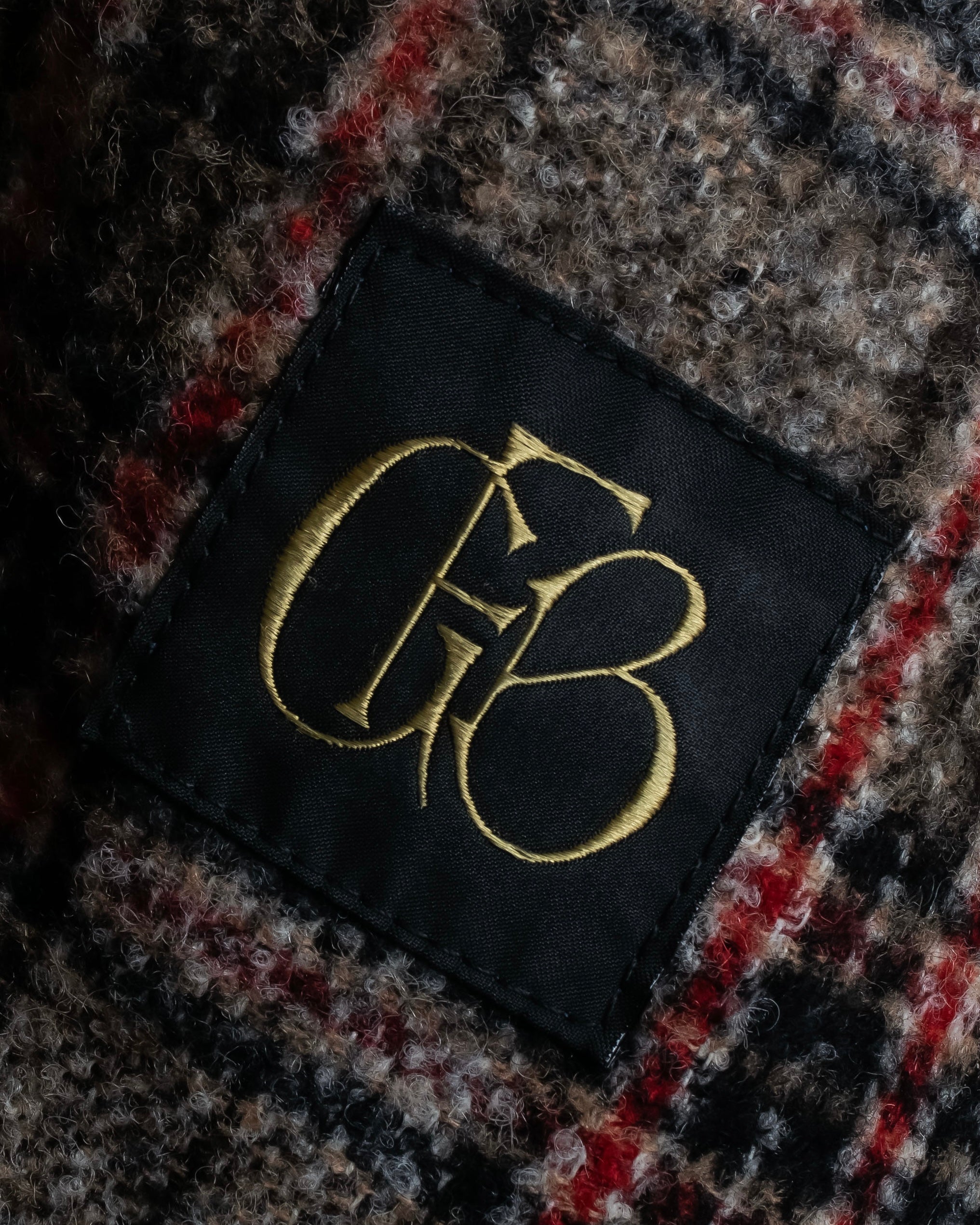 "Ernesto" Multicolor checked tailored jacket