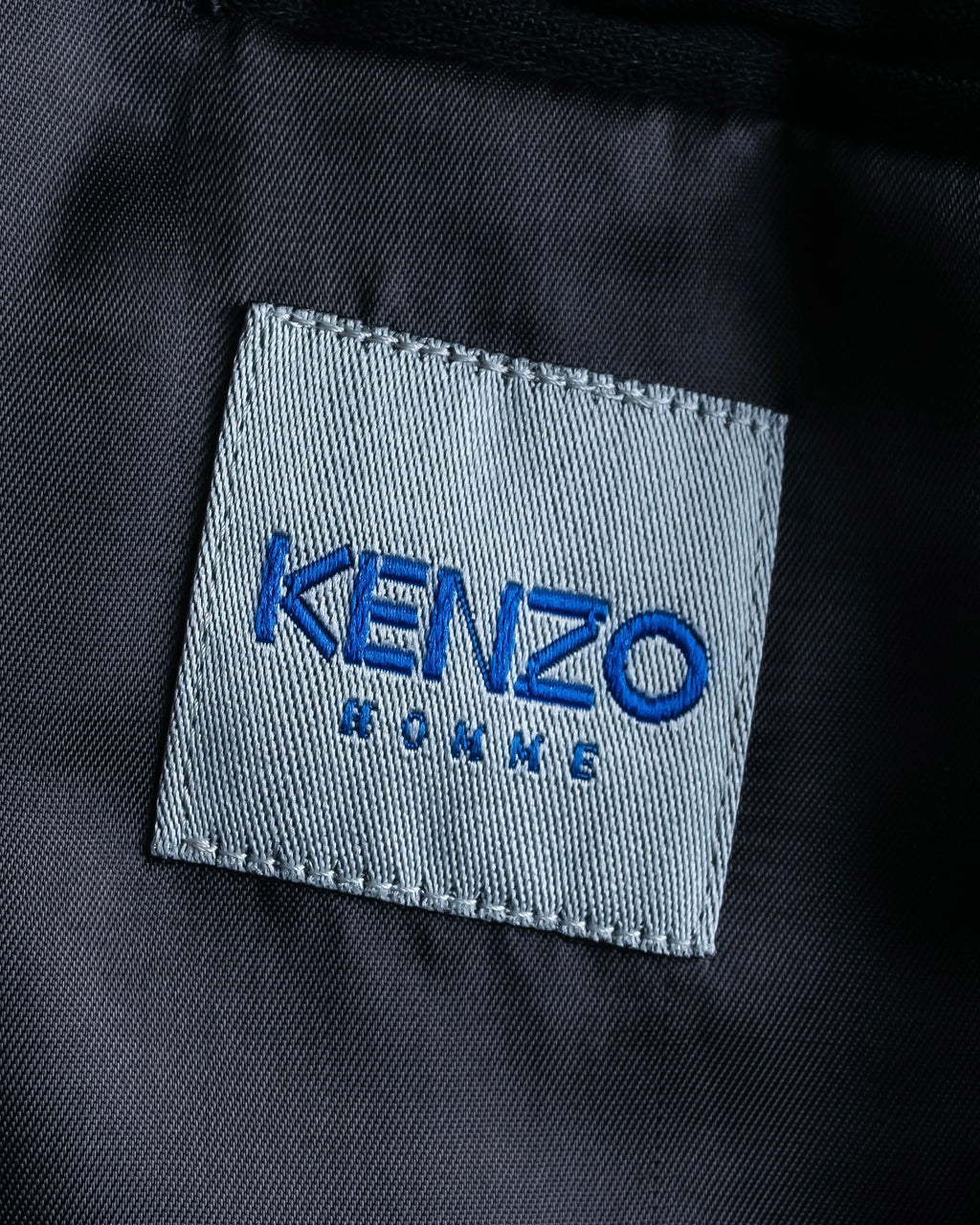 "KENZO" Classic detail black tailored jacket
