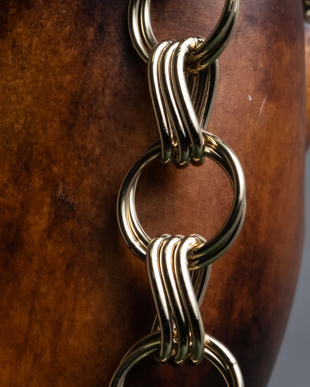 "Saint Laurent" Gold chain link design bracelet