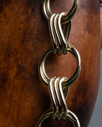 "Saint Laurent" Gold chain link design bracelet