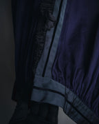 "GUCCI" 90’s-00’s military romantic ruffle blouse