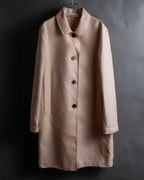 "JIL SANDER" Pink beige color spring coat