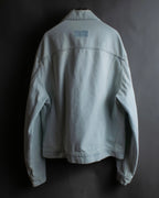 "MAISON MARGIELA" 20SS Washed pale blue denim jacket