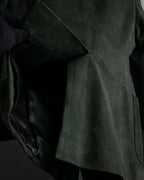 -SPECIAL- "GUCCI" 90’s Tom ford design suede tailored jacket