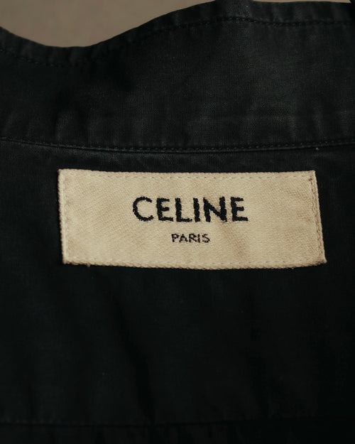 “CELINE” 2019-current Cotton band collar shirt