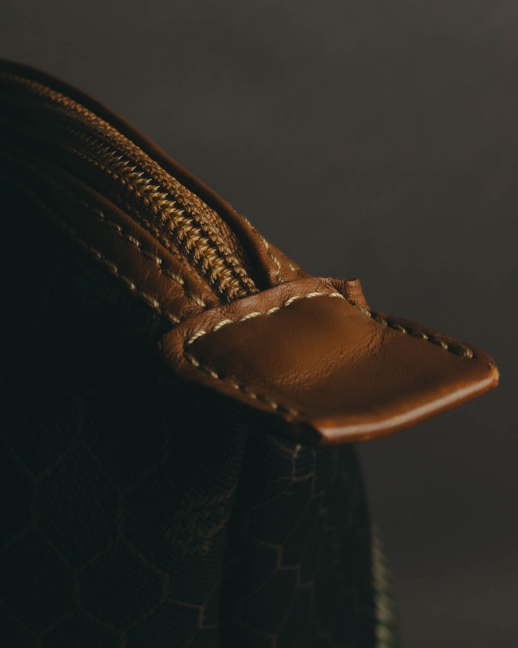 "Christian Dior" 70's-80's Honeycomb travel bag