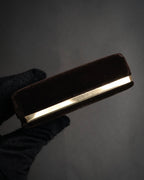 “Christian Dior” 70’s-80’s Geometric cut cufflinks