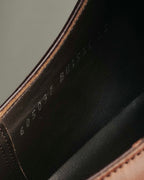 "BURBERRY LONDON" 00's-10's Sleek leather lace-up derby shoes