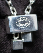 "GEORG JENSEN Aria" Round silver design bracelet