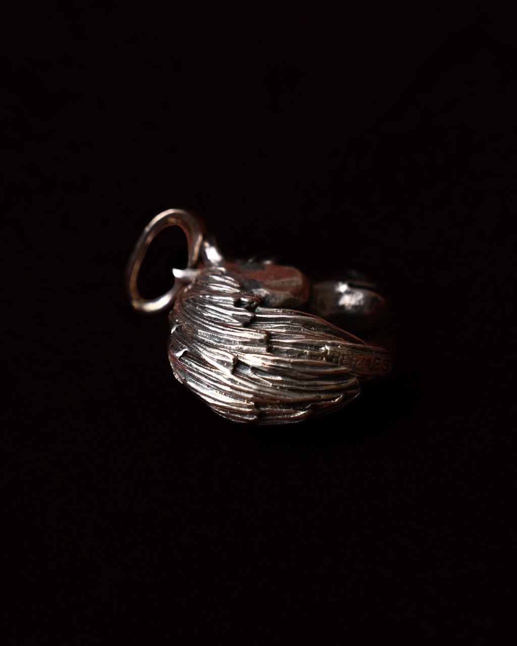 HERMES/ Horse Head Pendant Top SV800