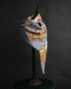 “Christian Dior” 90’s Floral logo silk scarf