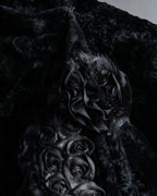 -SPECIAL- "FENDI" 90s Karl Lagerfeld-era lattice fur cape