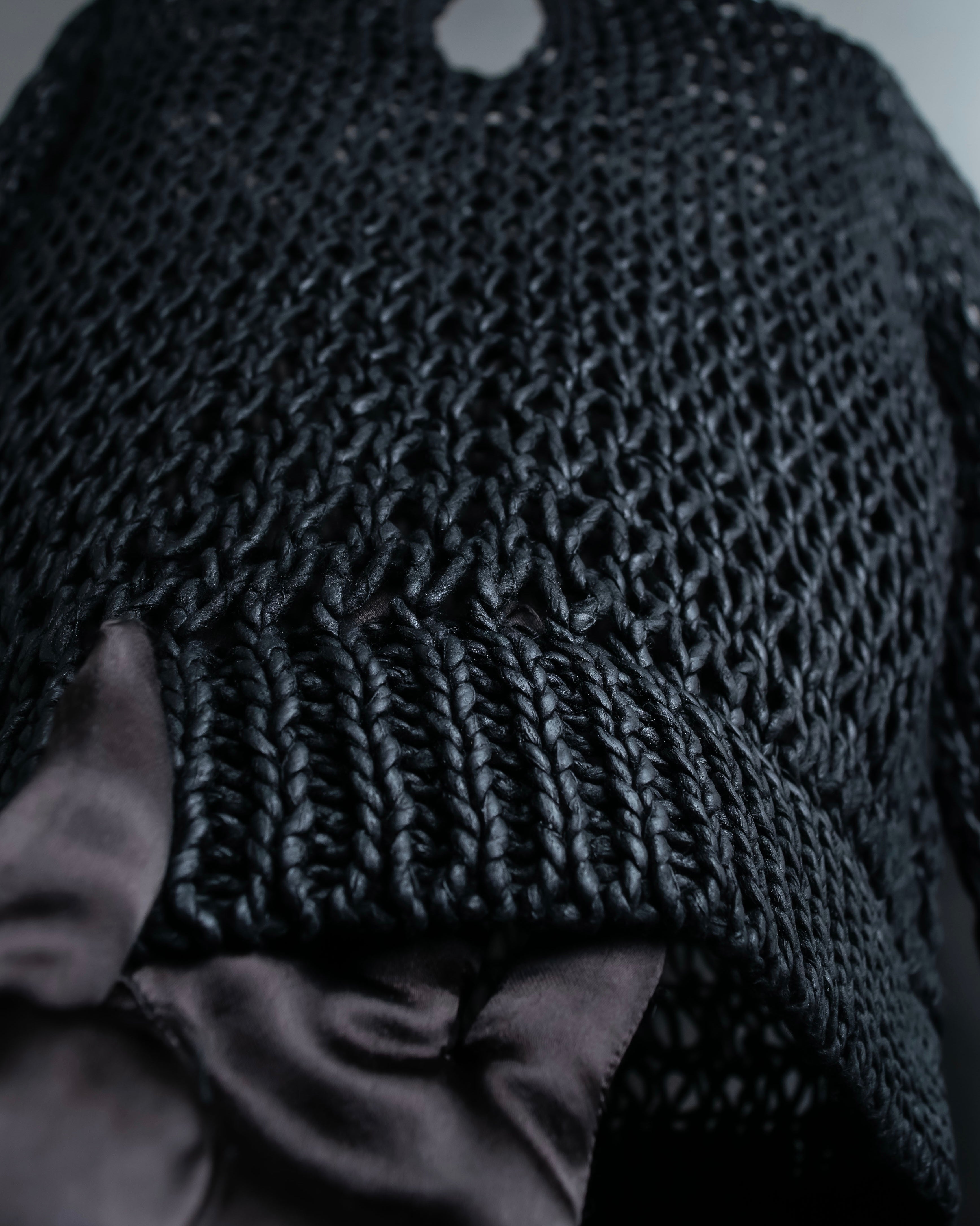 "BALENCIAGA" Cotton special low gauge summer knit