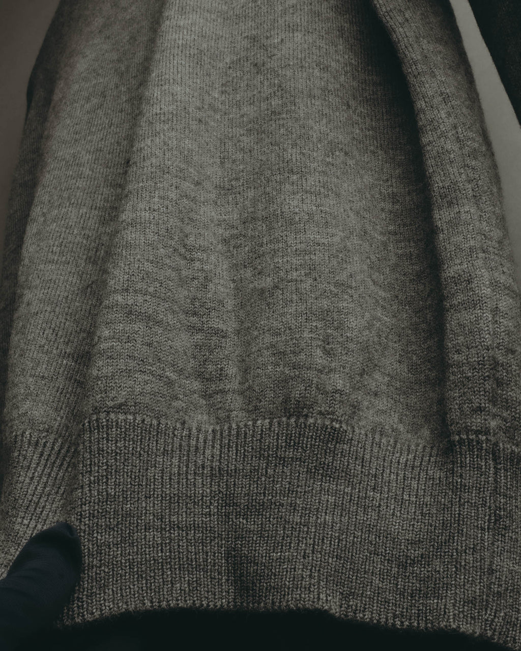 "Yves Saint Laurent" 80's-90's Relaxed wool v neck cardigan