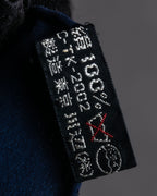 "YVES SAINT LAURENT" Peony small flower bouquet pattern silk scarf