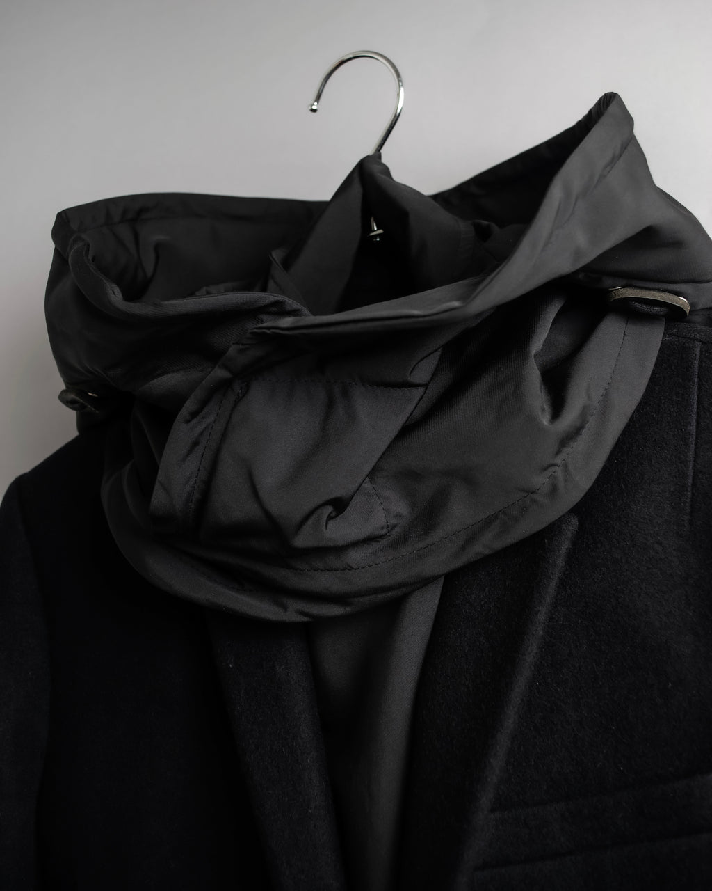 "Juun.J" Zip-up blouson docking design jacket