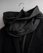 "Juun.J" Zip-up blouson docking design jacket