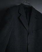 "VALENTINO GARAVANI BOUTIQUE"
Late 80’s - Early 90’s soft-structured birdseye wool tailored jacket