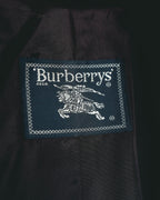 "Burberrys" 80's Classic double breasted wool cashmere maxi coat