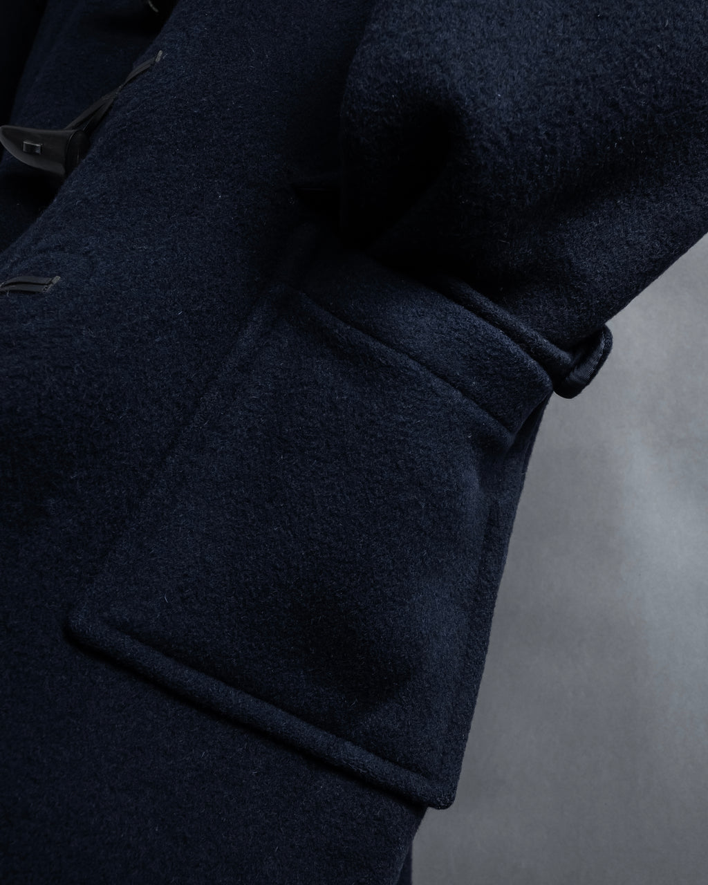 "BURBERRYS" 80-90's Classically tailored duffle coat