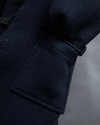 "BURBERRYS" 80-90's Classically tailored duffle coat