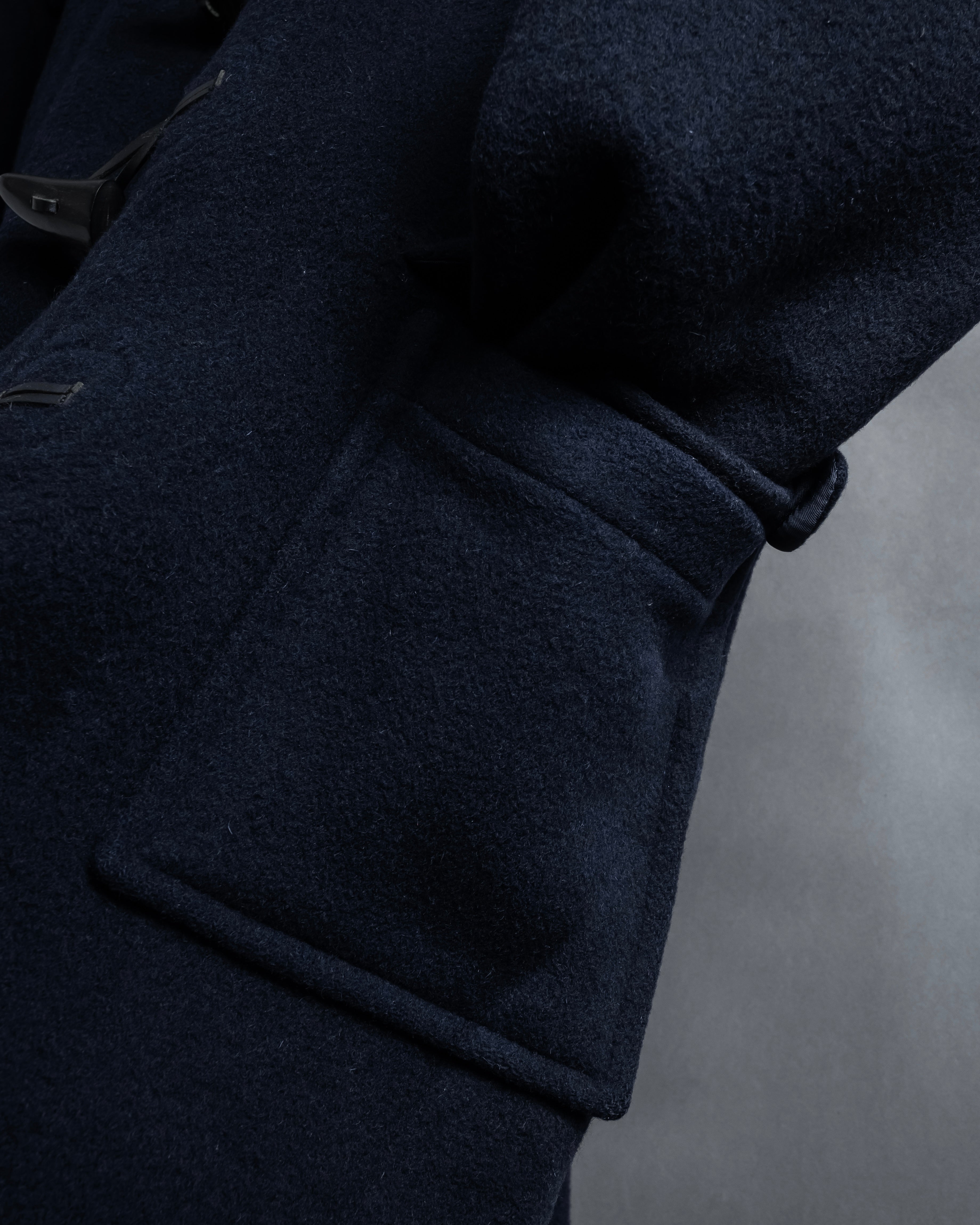 "BURBERRYS" 80-90's Classically tailored duffle coat