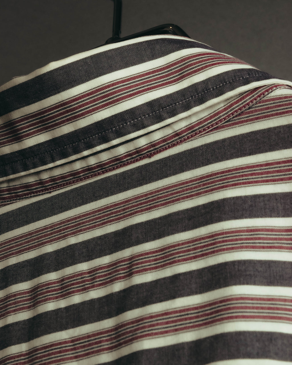 "GUCCI" 90's-00's Striped cotton button-down shirt