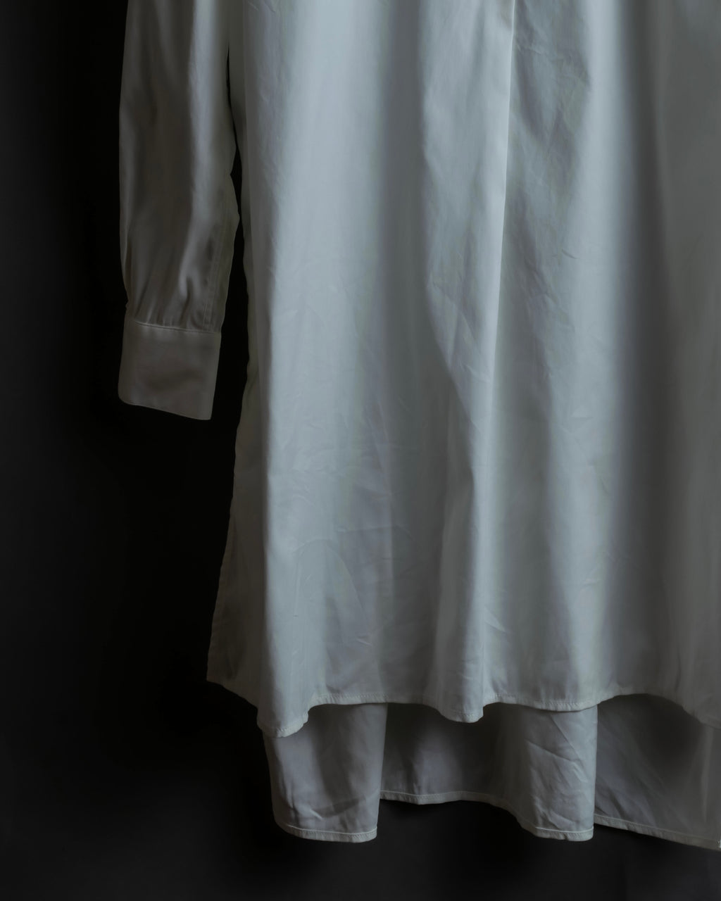 "PRADA" Oversized A-line silhouette long shirt