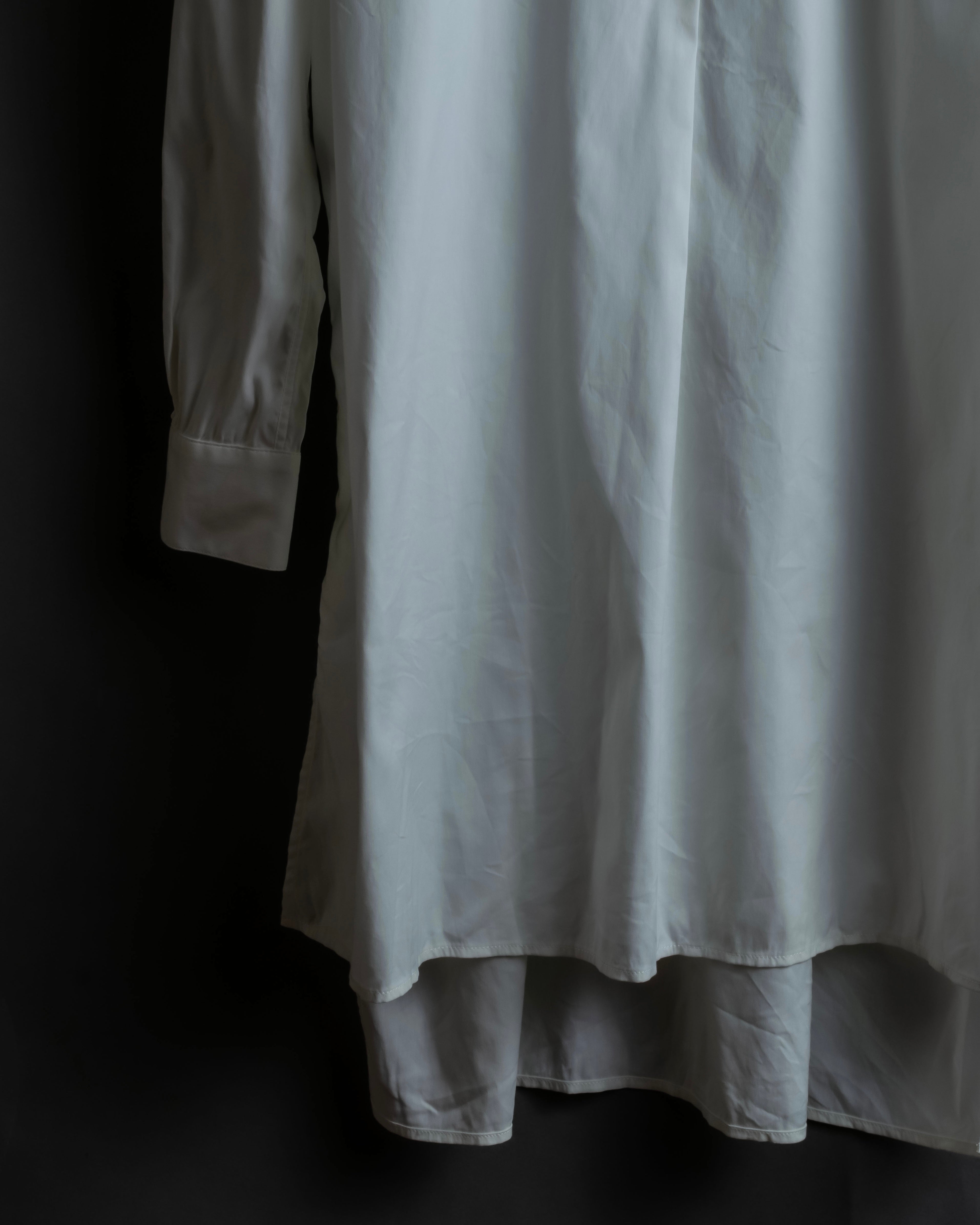 "PRADA" Oversized A-line silhouette long shirt