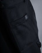 "LOEWE" Three-dimensional pattern design wide slacks