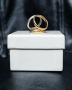 "Maison Martin Margiela" Triangle three-dimensional ring