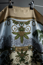 "HERMES" Carré 90 Joies d’Hiver Winter Pleasures silk scarf