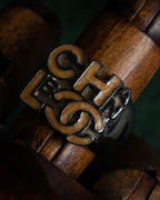 "CHANEL" Typography logo design round ring