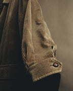 "Burberrys" 80's-90's Relaxed corduroy car coat
