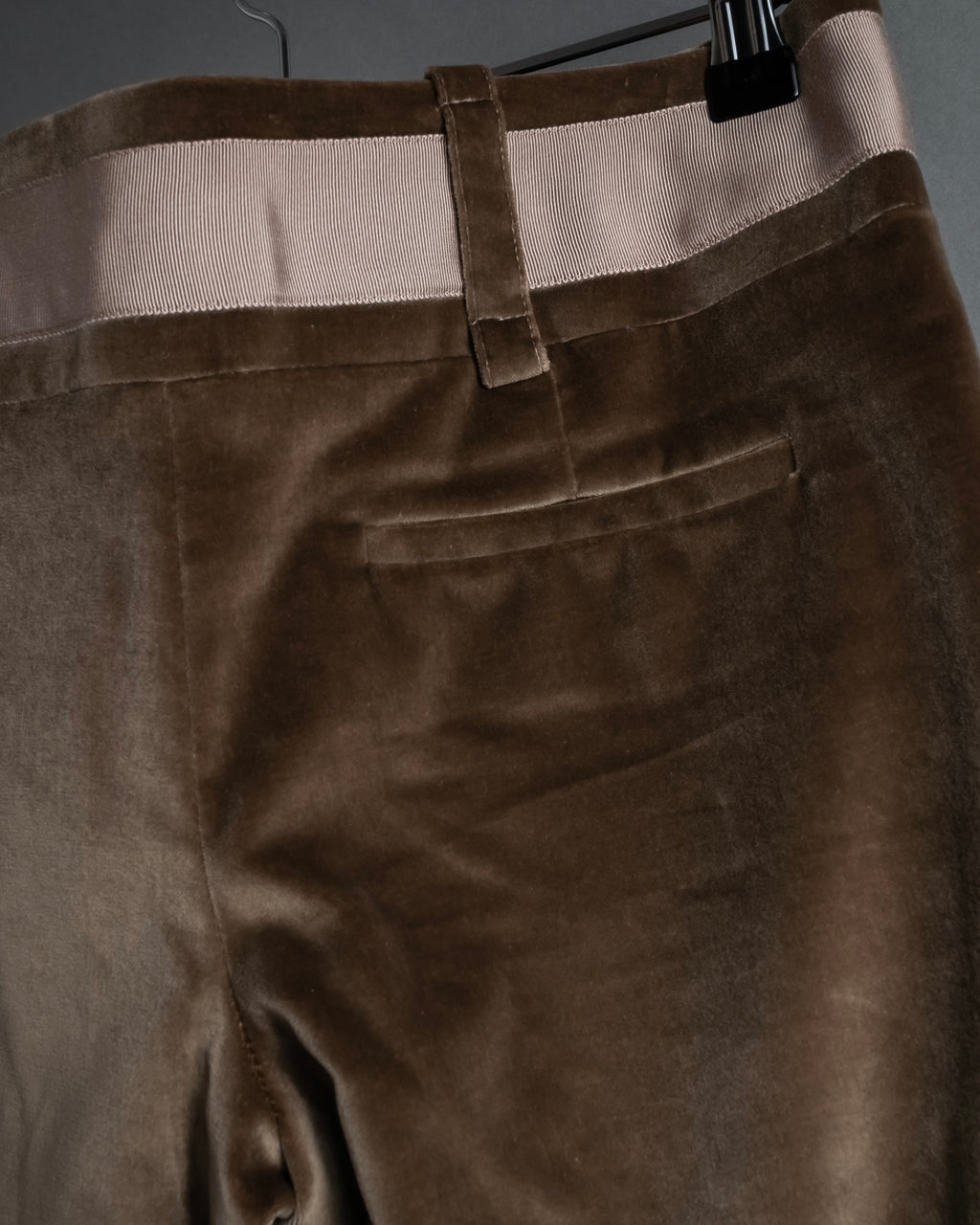 "CELINE" 1999-2003 low-rise flared stretch slacks