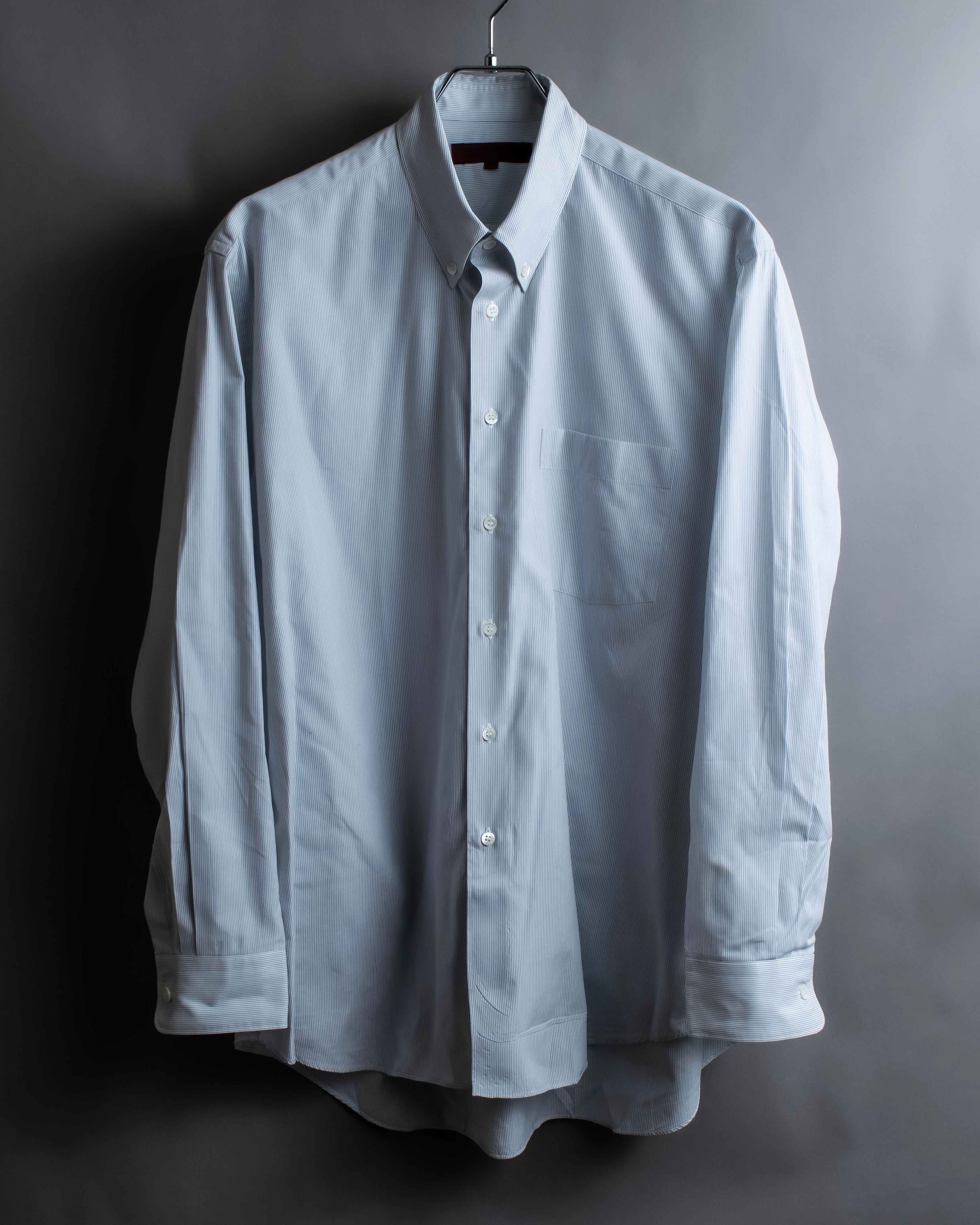 "COMME des GARCONS HOMME DEUX" Striped button-down shirt