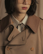 -SPECIAL- "Burberrys" 90's Collar switching two-tone trench coat