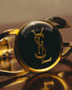 -SPECIAL- "Yves Saint Laurent" 80's-90's Iconic cassandre logo vintage bangle