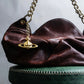 "Vivienne Westwood" Orb charm horizontal chain shoulder bag