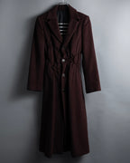 -SPECIAL- "JEAN PAUL GAULTIER"
 1990's-00's Gathered tuck shape design long coat