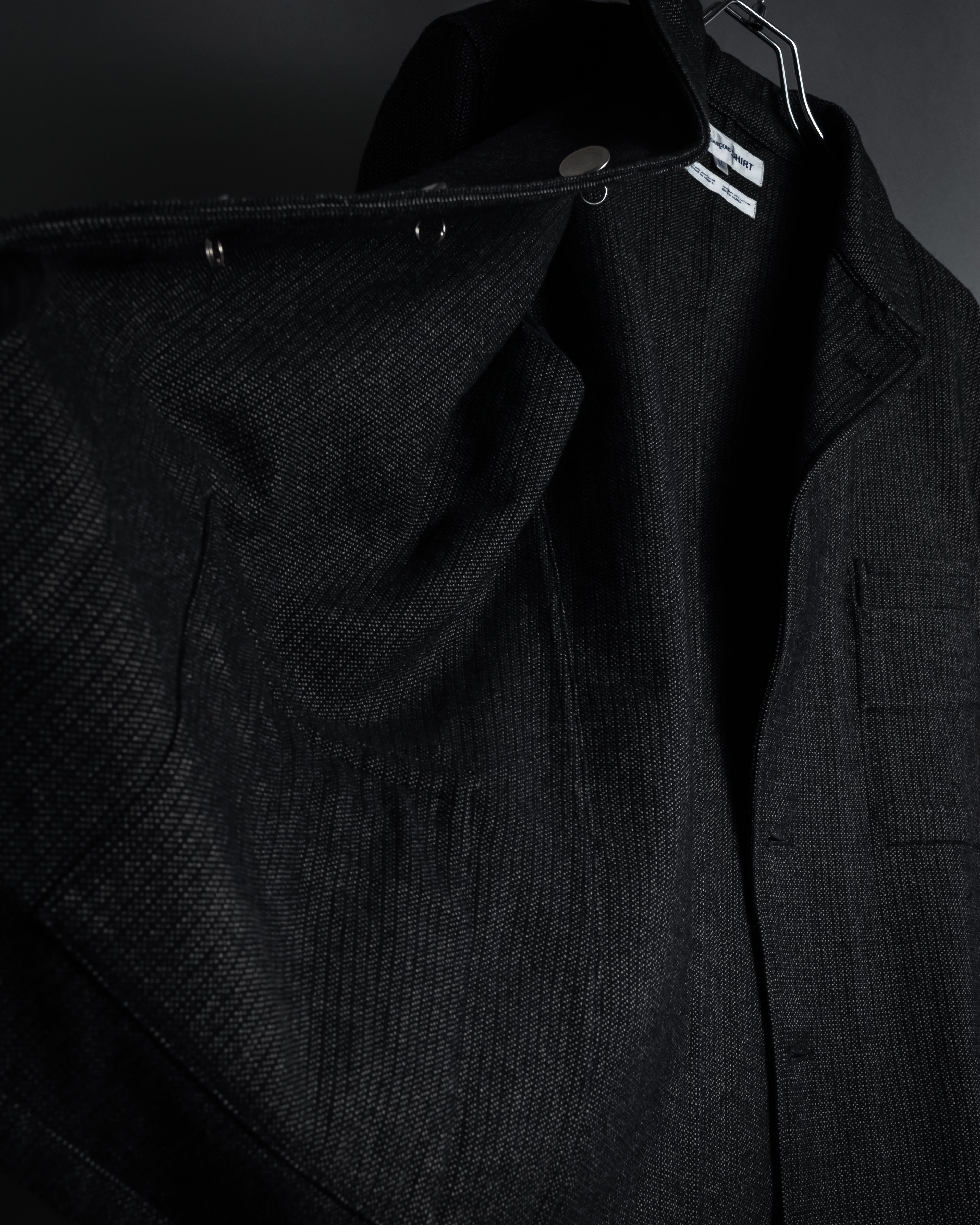 "Comme des Garcons SHIRT" 03AW textured workwear jacket