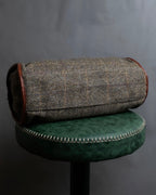 "Harris Tweed" Herringbone wave boston bag