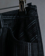"DOLCE &amp; GABBANA" Pinstripe double-finished slacks